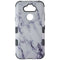MyBat TUFF Dual Layer Case for LG K31 / Aristo 5 / Fortune 3 - White Marble