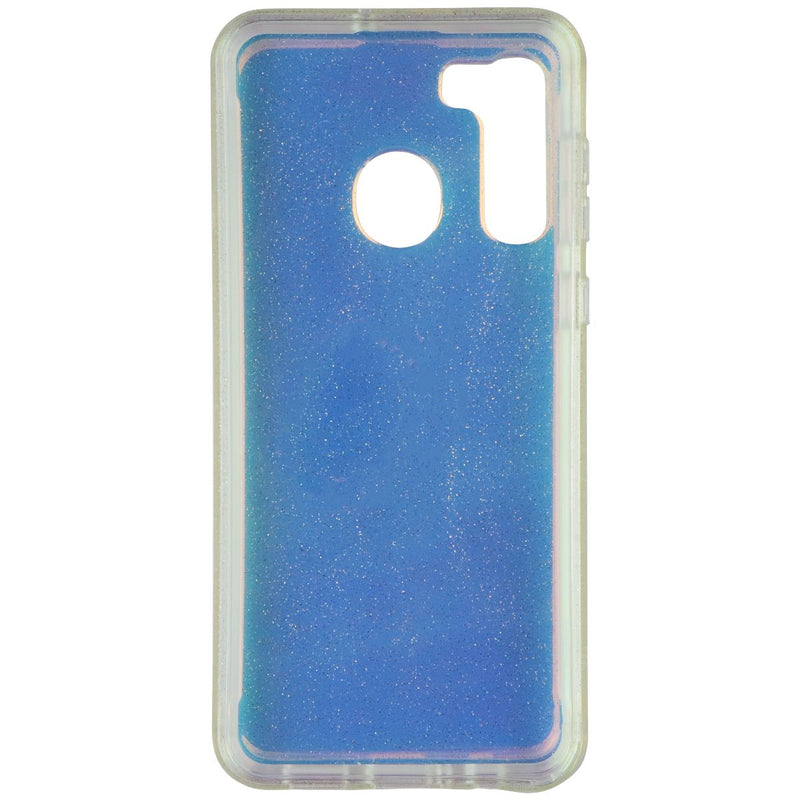 MyBat Premium Case for Samsung Galaxy A21 - Blue Sparkle