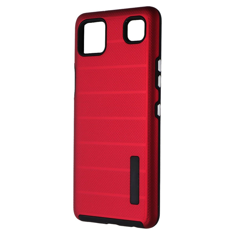 MyBat Dual Layer Case for LG K92 5G Smartphones - Red/Black