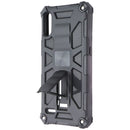 MyBat Rugged Kickstand Case for LG K22 - Black / Black