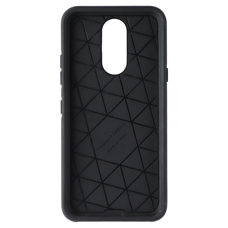 MyBat Fuse Hybrid Protective Case for LG K40 Smartphones - Black