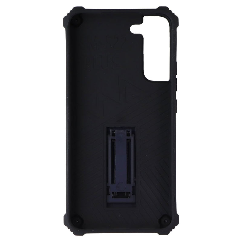 MyBat Sturdy Hybrid Kickstand Case for Samsung Galaxy S22+ (Plus) - Blue/Black