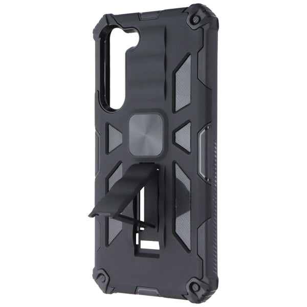 MyBat Rugged Kickstand Case for Samsung Galaxy S23 Plus - Black