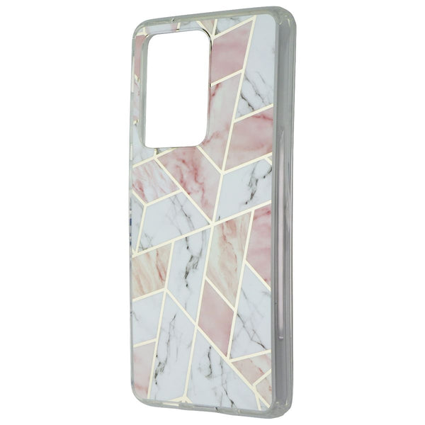 Mybat Premium Dual Layered Case for Samsung Galaxy S20 Ultra - Pink Marble