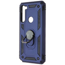 Mybat Premium Case w/ Ring Stand for Motorola Moto G Stylus - Blue / Black