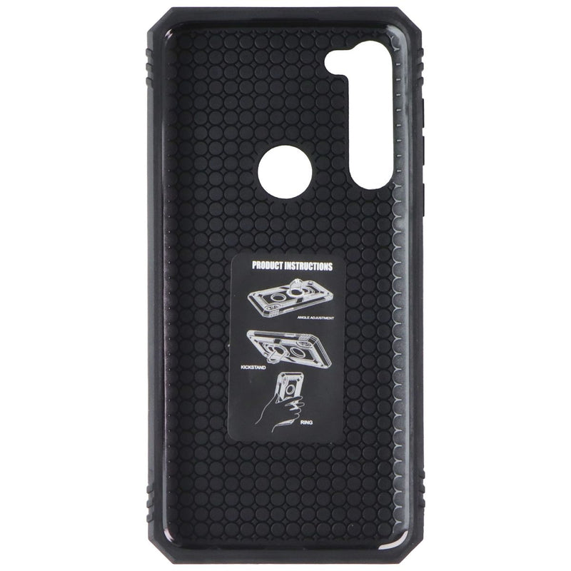 Mybat Premium Case w/ Ring Stand for Motorola Moto G Stylus - Blue / Black