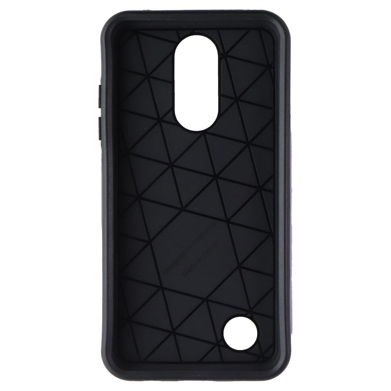 MyBat Fuse Hybrid Hard Case for LG Aristo 3/Aristo 2 - Pink/Purple Marble