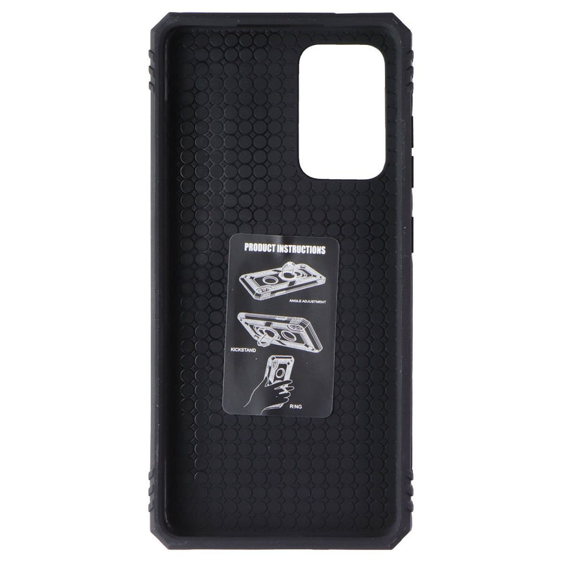 MyBat Slim Ring Stand Case for Samsung Galaxy A52 5G - Blue / Black