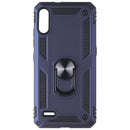 Mybat Premium Case with Ring Stand for LG K22 - Blue / Black