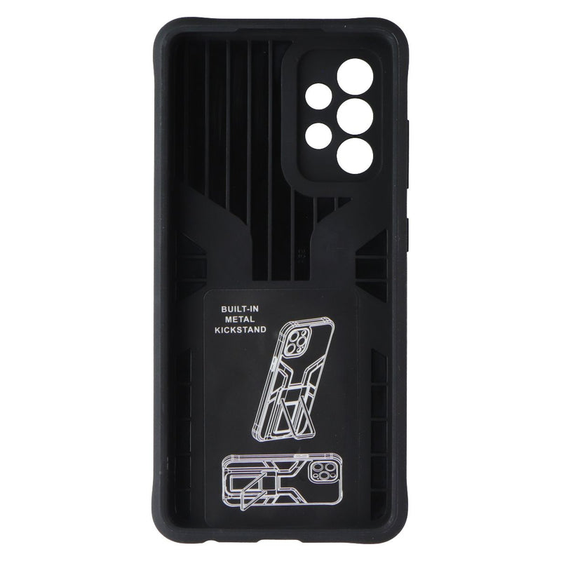MyBat Rugged Kickstand Case for Samsung Galaxy A52 5G - Dark Teal/Black