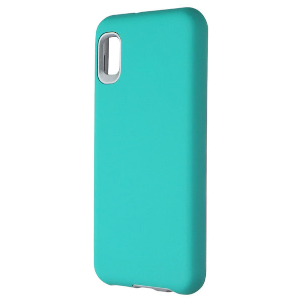 MyBat Fuse Hybrid Series Case for Samsung Galaxy A10e - Teal/Silver