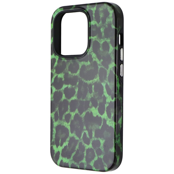 Mybat Pro Fuse Series Case for MagSafe for Apple iPhone 14 Pro - Green Leopard