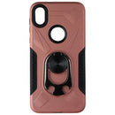 Mybat Premium Rugged Non-Slip Case w/ Kickstand for Motorola Moto E6 - Rose Gold