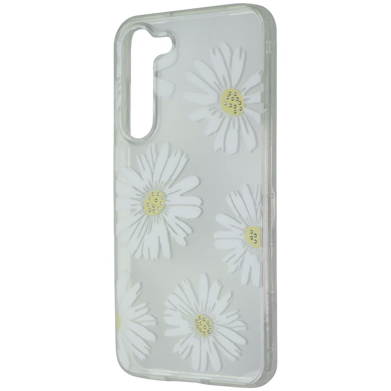MyBat Pro Mood Series Case for Samsung Galaxy S23+ (Plus) - Happy (Clear/Daisy)