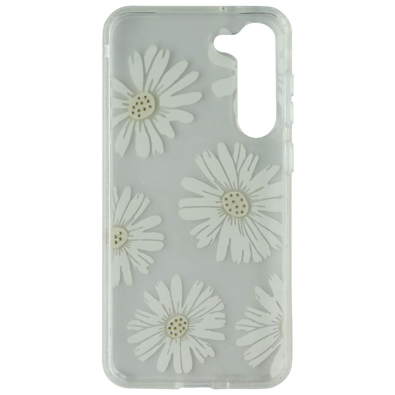 MyBat Pro Mood Series Case for Samsung Galaxy S23+ (Plus) - Happy (Clear/Daisy)