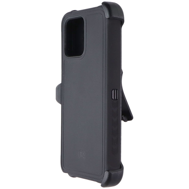 Mybat Pro Maverick Series Case + Holster for Motorola Moto G Stylus 2023 - Black