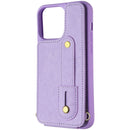 MyBat Pro Clutch Series Crossbody Wallet Case for iPhone 15 Pro Max - Purple