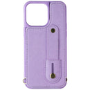 MyBat Pro Clutch Series Crossbody Wallet Case for iPhone 15 Pro Max - Purple