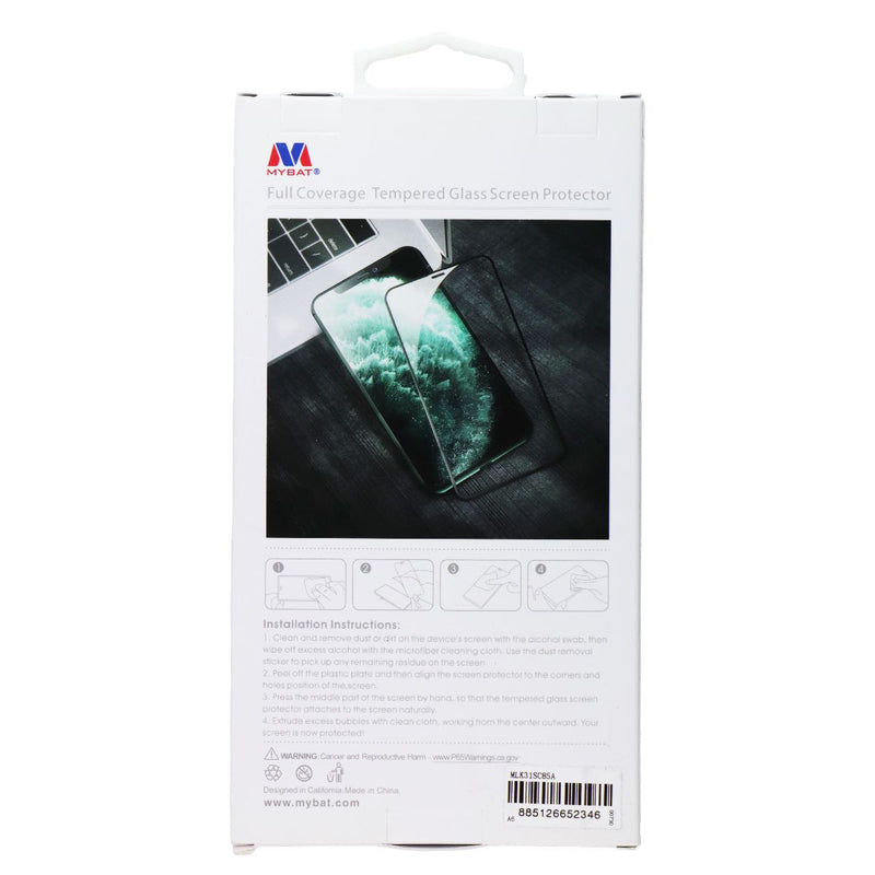 Mybat Full Coverage Tempered Glass Protector for LG K31/Aristo 5/Fortune 3