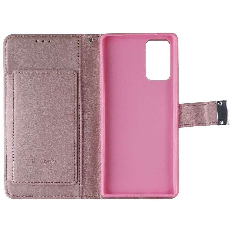 Mybat MyJacket Xtra Series Wallet for Samsung Galaxy Note 20 - Light Pink