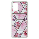 MyBat Fusion Series Protector Cover Case for Samsung Galaxy A02s - Rose Marble
