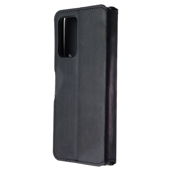 MyBat MyJacket Wallet Folio Case for Samsung Galaxy A52 (5G) - Black Leather