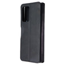 MyBat MyJacket Wallet Folio Case for Samsung Galaxy A52 (5G) - Black Leather