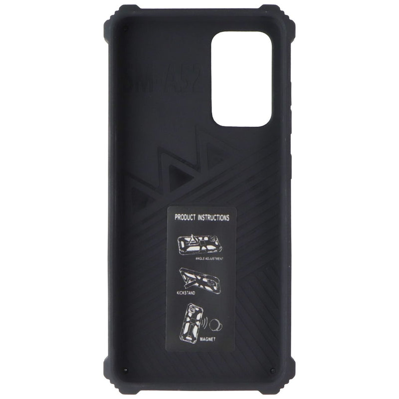 Mybat Case with Kickstand for Samsung Galaxy A52 5G - Red / Black