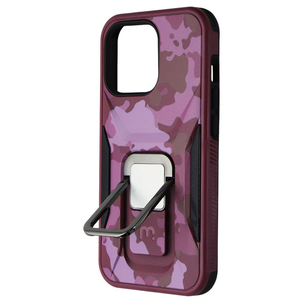 MyBat Pro Stealth Series Case with Kickstand for Apple iPhone 13 Pro - Plum Camo