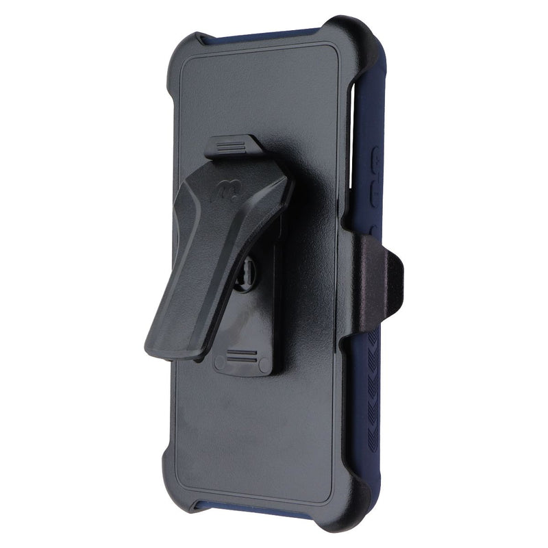 MyBat Pro Maverick Series Case + Holster for Samsung Galaxy S22+ (Plus) - Blue