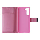 Mybat MyJacket Wallet Case for Samsung Galaxy (S22+) - Pink Leather