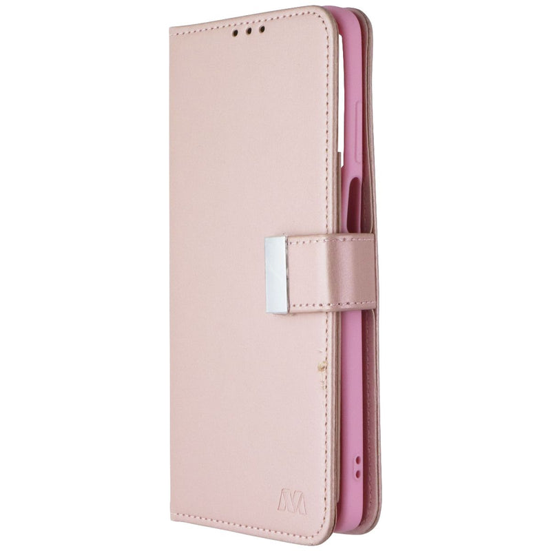 MyBat MyJacket Wallet Case for Motorola Moto G Stylus (2022) - Rose Gold Pink