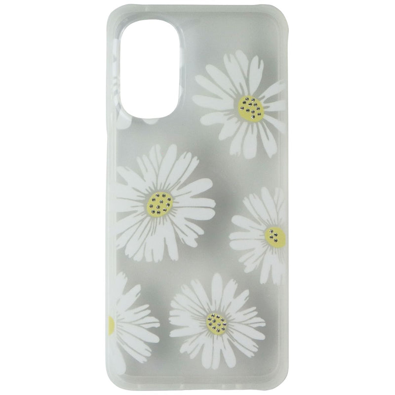 MyBat Pro Mood Series Hard Case for Motorola Moto G 5G (2022) - Daisies/Clear