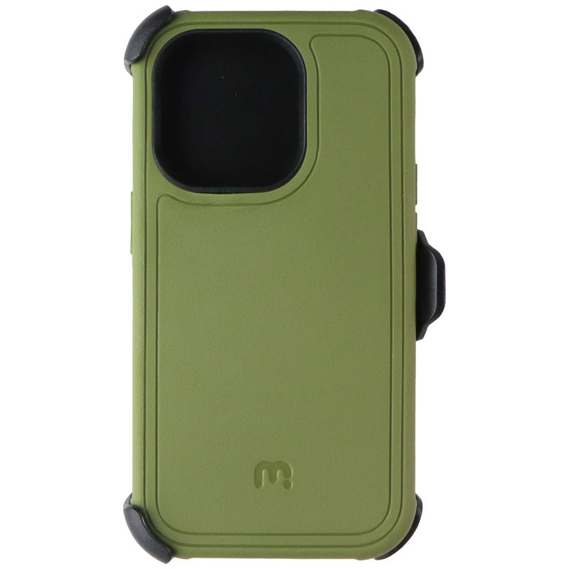 MyBat Pro Maverick Series Case and Holster for Apple iPhone 14 Pro - Green