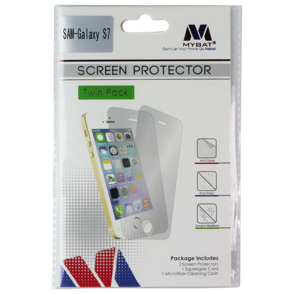 MyBat Screen Protector for Samsung Galaxy S7 - Twin Pack / Clear