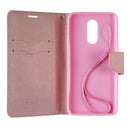 MyBat MyJacket Wallet CrossGrain Case for LG Stylo 4 - Rose Gold