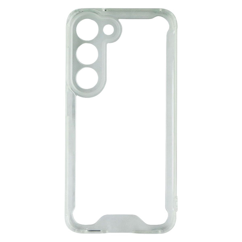MyBat Sturdy Gummy Series Case for Samsung Galaxy S23 - Transparent Clear