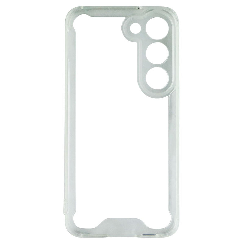 MyBat Sturdy Gummy Series Case for Samsung Galaxy S23 - Transparent Clear
