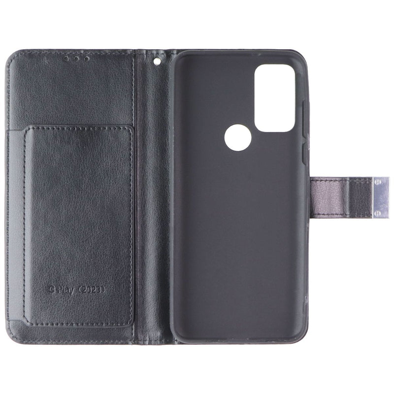 MyBat MyJacket Series Wallet for Motorola Moto G Play (2023) - Black