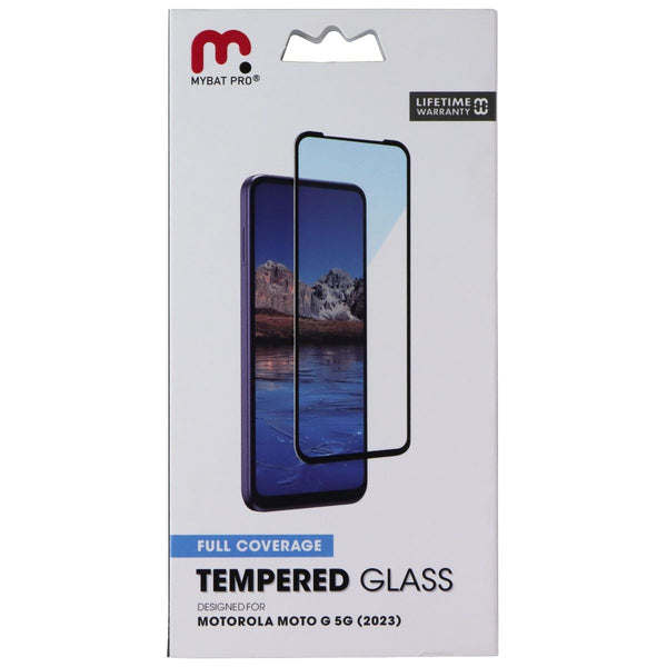 Mybat Pro Full Coverage Tempered Glass for Motorola Moto G 5G (2023) - Clear