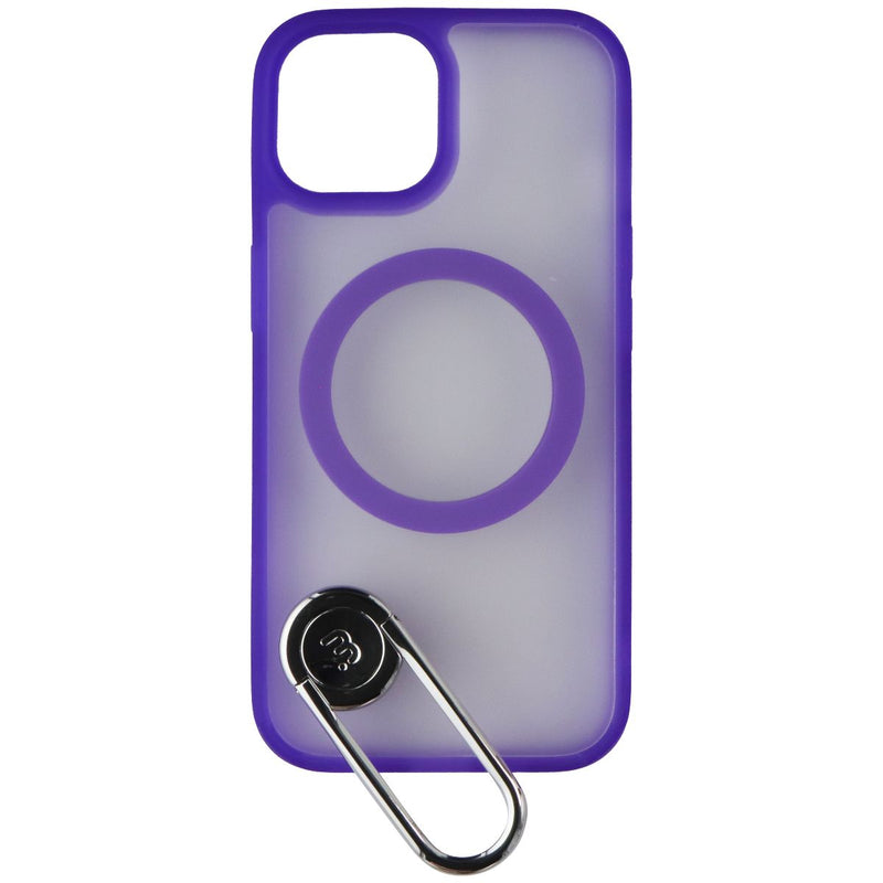 Mybat Pro Lunar Series Kickstand Case for MagSafe for Apple iPhone 15 - Purple