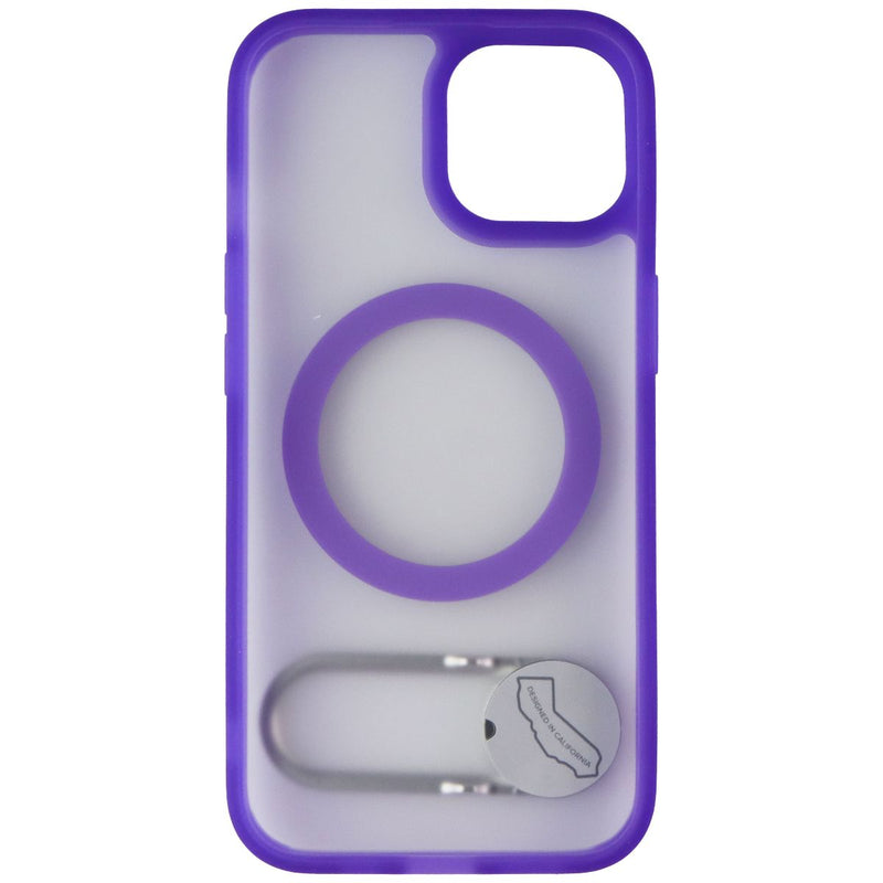 Mybat Pro Lunar Series Kickstand Case for MagSafe for Apple iPhone 15 - Purple