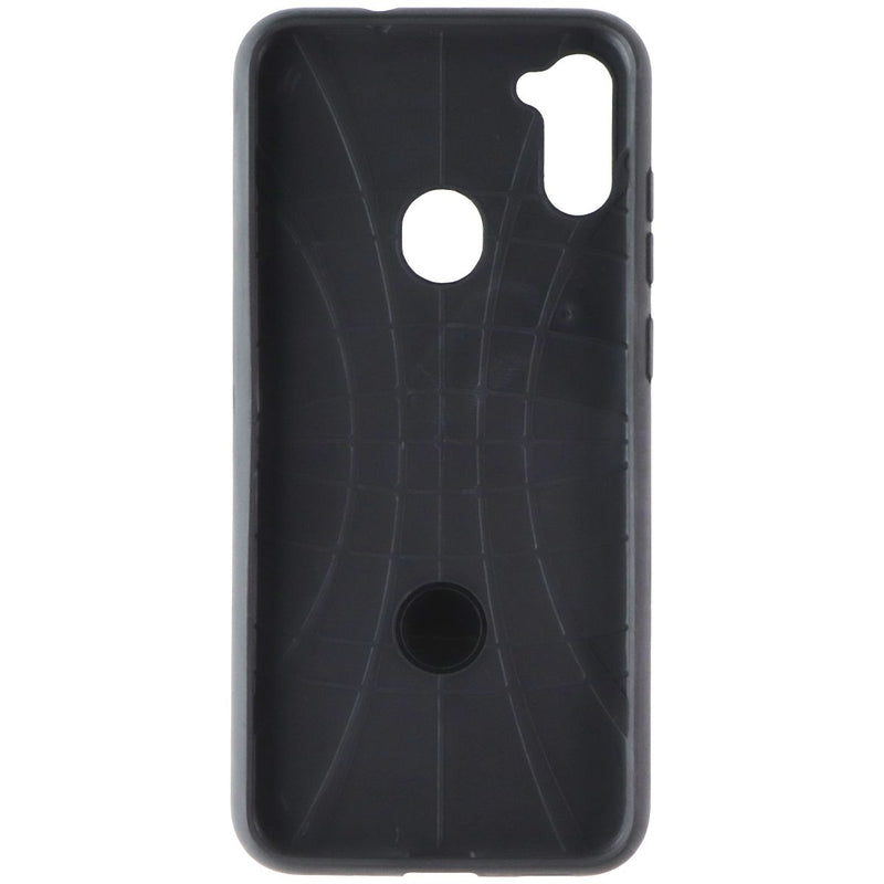 MyBat PopTop Series Ring Stand Dual-Layer Case for Samsung Galaxy A11 - Black