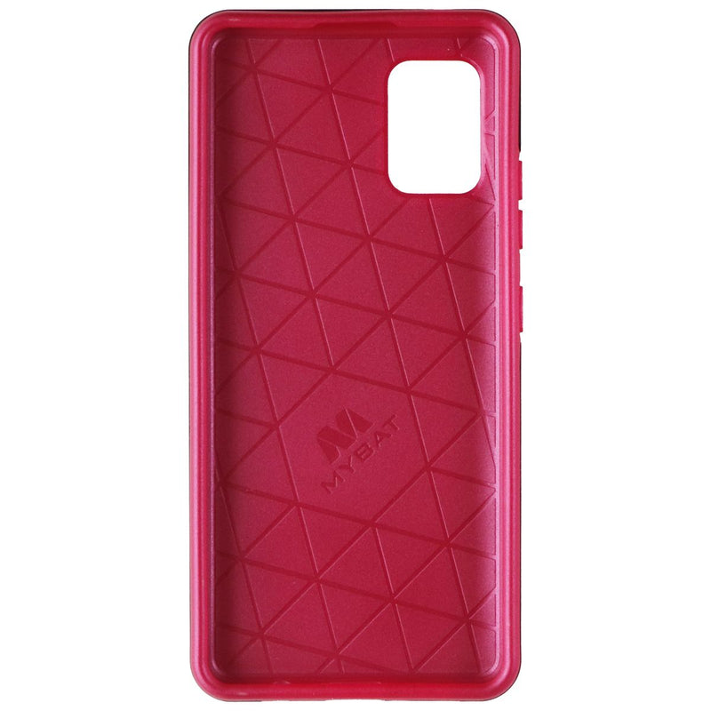 MyBat Fuse Hybrid Series Case for Samsung Galaxy A51 5G - Matte Black/Red