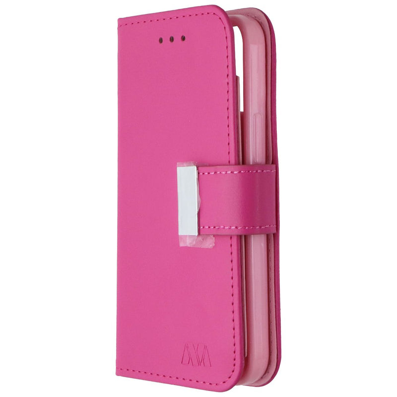 MyBat MyJacket Wallet Case for Apple iPhone 12 Mini - Hot Pink