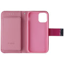 MyBat MyJacket Wallet Case for Apple iPhone 12 Mini - Hot Pink