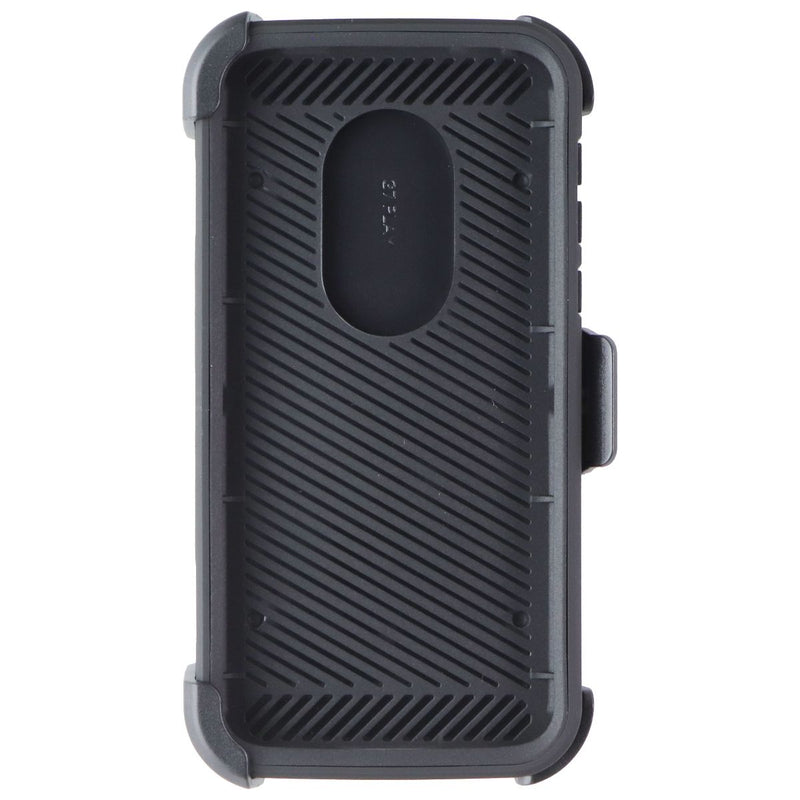 MyBat 3 in 1 Kinetic Hybrid Case for Motorola Moto G7 Play - Black