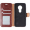 MyBat MyJacket Wallet Case for Motorola Moto G7 Play - Brown