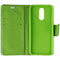 Mybat MyJacket Wallet Crossgrain Series Case for LG K40 - Blue and Green Leather