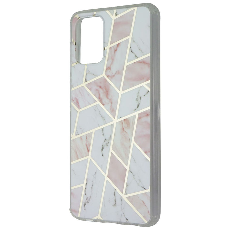 MyBat Pro Fusion Series Case for Samsung Galaxy A12 - Pink Marble